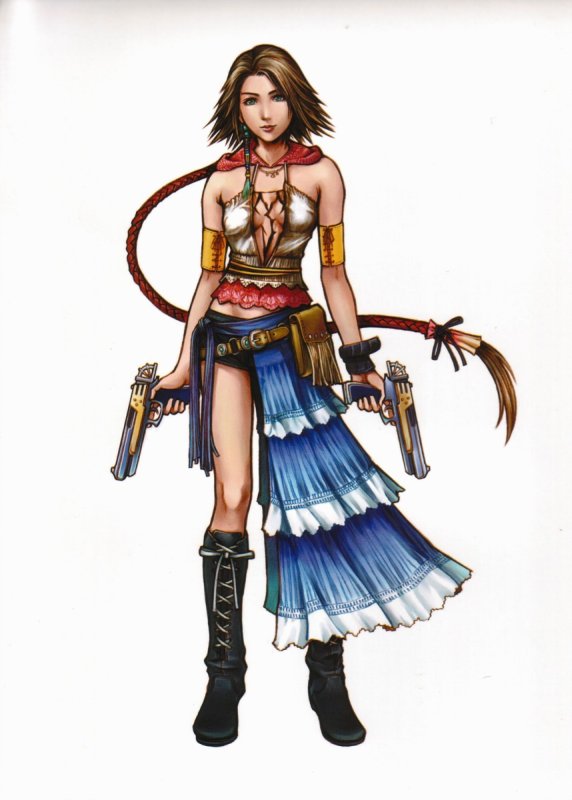 Otaku Gallery  / Art Books / Final Fantasy X-2 - Visual Arts Collection / 021.jpg